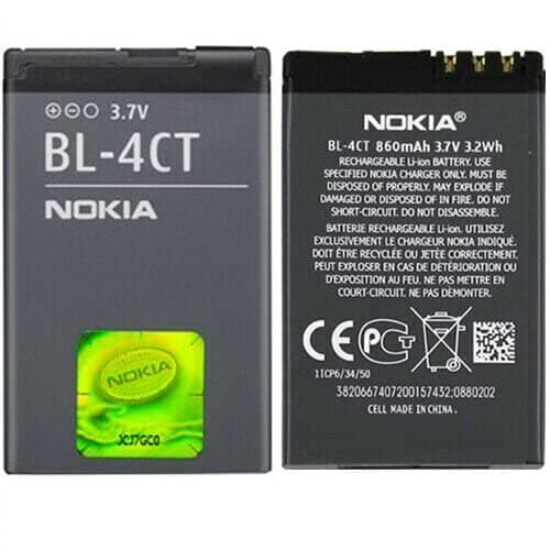 Genuine Original Replacement Rechargeable Nokia Battery BL-4CT For Nokia X3 2720 5310 5630… product image
