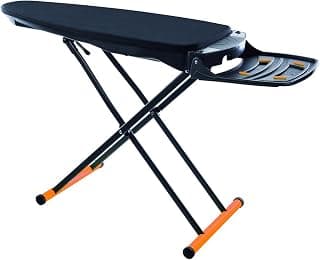 Ironing Board with Suction and Blow Function, Ironing Board with Wheels, Folding Space Saving… product image