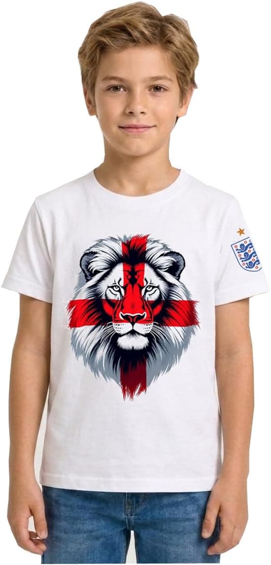 2026 St George Cross England Flag Patriotic Mens T-Shirt product image