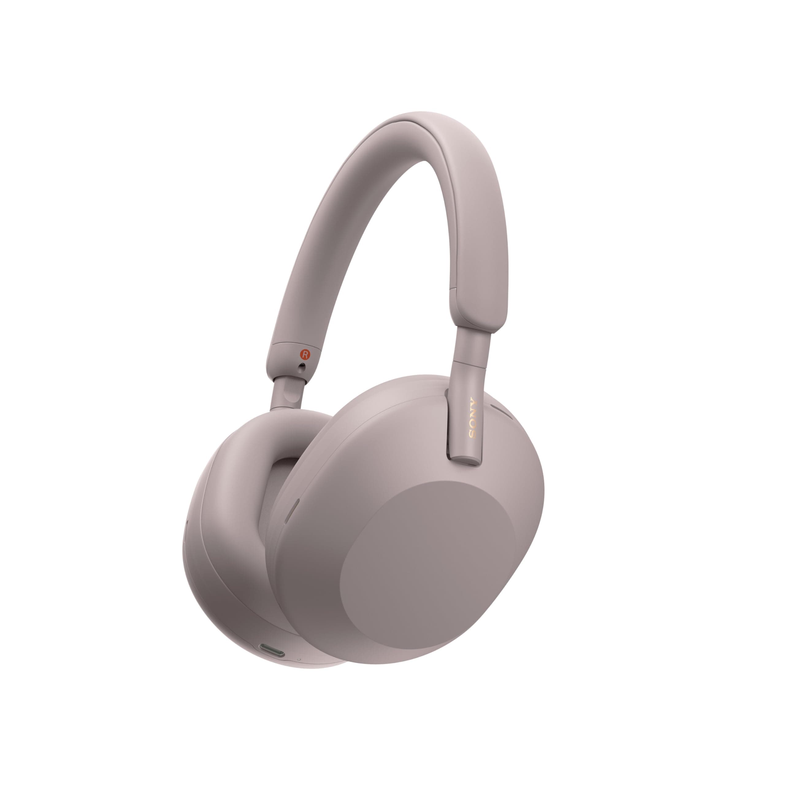 Sony WH-1000XM5 Premium Wireless Headphones with Noise Cancelling, Bluetooth, Crystal Clear Call Quality, Hi-Res Audio, Up to 30 Hours Battery Life, Includes Hard Case, iOS & Android - Smoky Pink product image