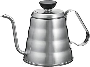 Hario Outdoor V60 Buono Metall-Tropfkessel, 700 ml, Silber product image