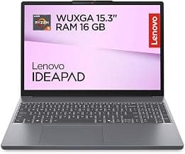 IdeaPad Slim 3 Laptop | 15.3 Inch WUXGA Display | AMD Ryzen 5 150 | 512GB SSD | 16GB RAM | AMD… product image