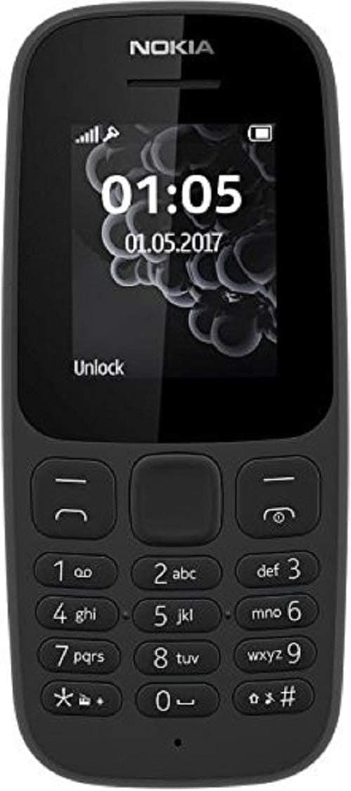 Nokia 105 UK Sim-Free Mobile Phone - czarny od Nokia product image