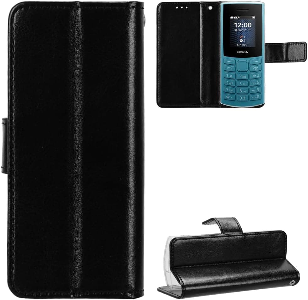 Leather Phone Case Compatible with Nokia 105 4G 2023, Wallet Magnetic Cover with Credit Card… product image