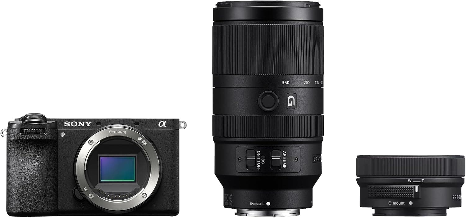 Aparat Sony Alpha 6700 w zestawie do fotografii przyrodniczej z obiektywem Sony E 70–350 mm… product image