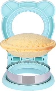 Sandwich Cutter and Sealer, Stainless Steel Uncrustable Sandwich Maker with Crimper，Round… product image