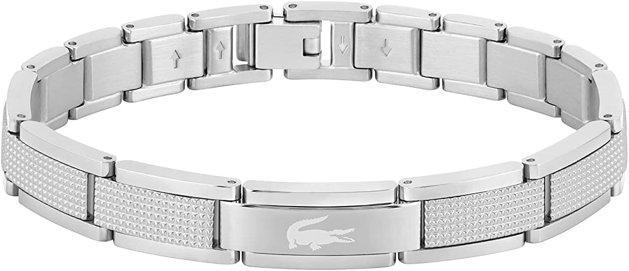 Lacoste Armband mit Knebelverschluss für Herren Kollektion STENCIL aus Edelstahl product image