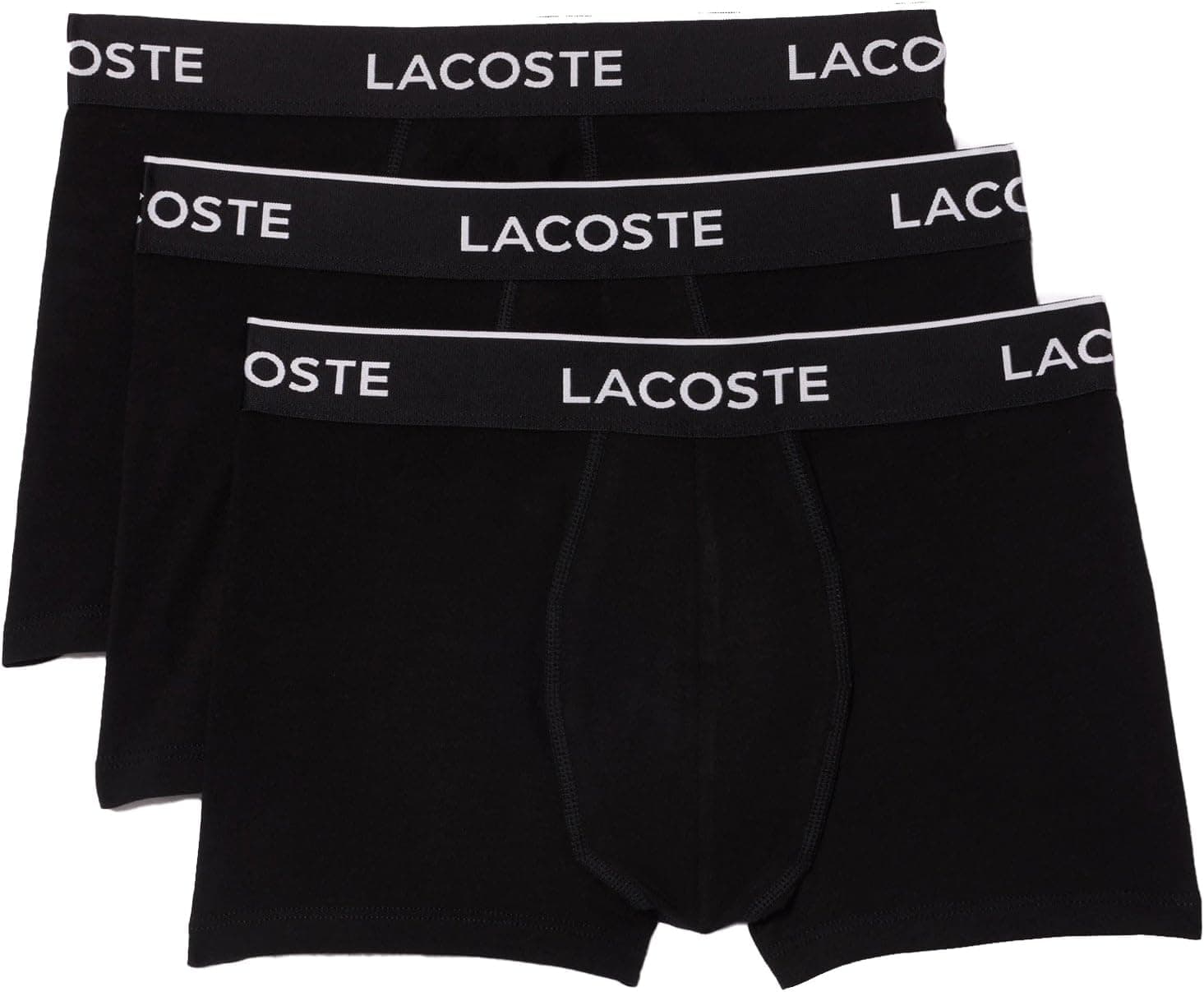 Lacoste Herren Casual Lifestyle Boxershorts, Krokodilmuster, Baumwolle, Stretch, 3er-Pack… product image