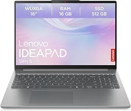 IdeaPad Slim 5 Laptop | Copilot+ PC | 16 Inch WUXGA Display | AMD Ryzen AI 5 330 | 512GB SSD |… product image