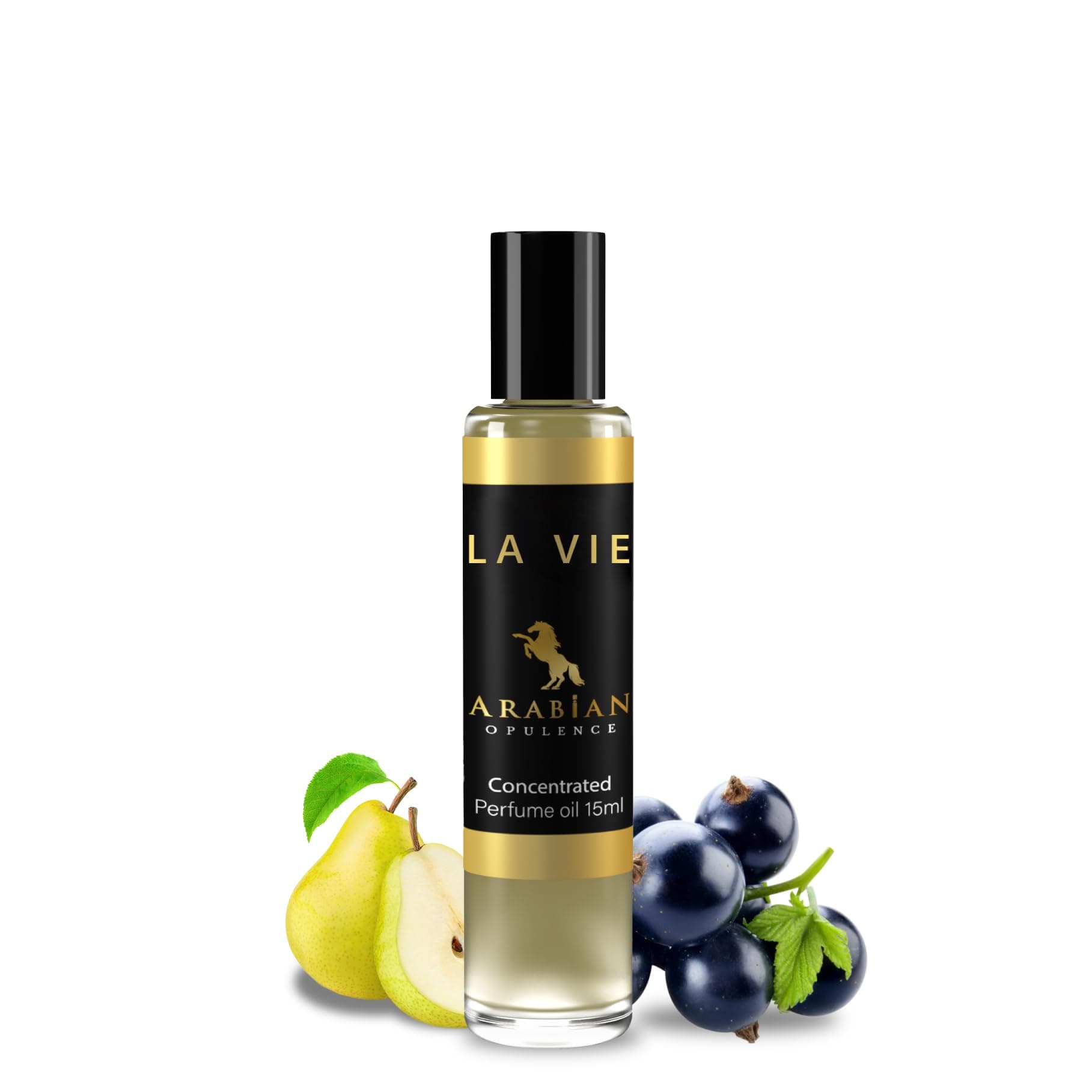 Arabian Opulence FR182 LA VIE Roll-on Perfume Oil | Concentrated Fragrance Body Oil | Long… product image