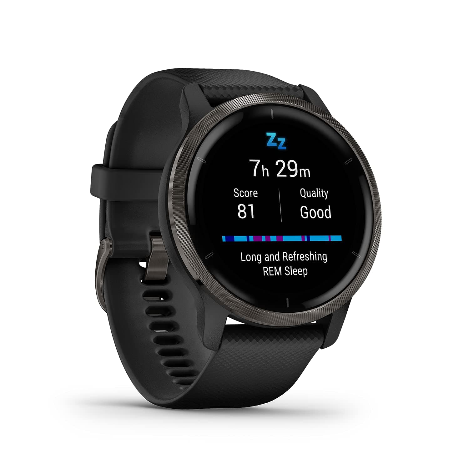 Garmin [Renewed] Venu 2 GPS 43mm Smartwatch, AMOLED Touchscreen, All-day Advanced Health &… product image
