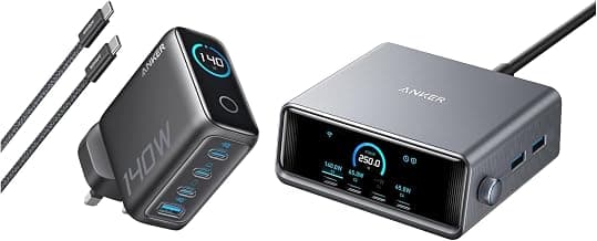 140W USB C Charger & Prime 250W Charging Station (Bundle) product image