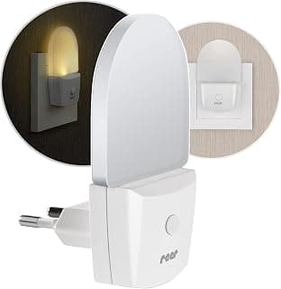 reer NightGuide Night Light for Socket - with On/Off Switch - Orientation Light in the Dark,… product image