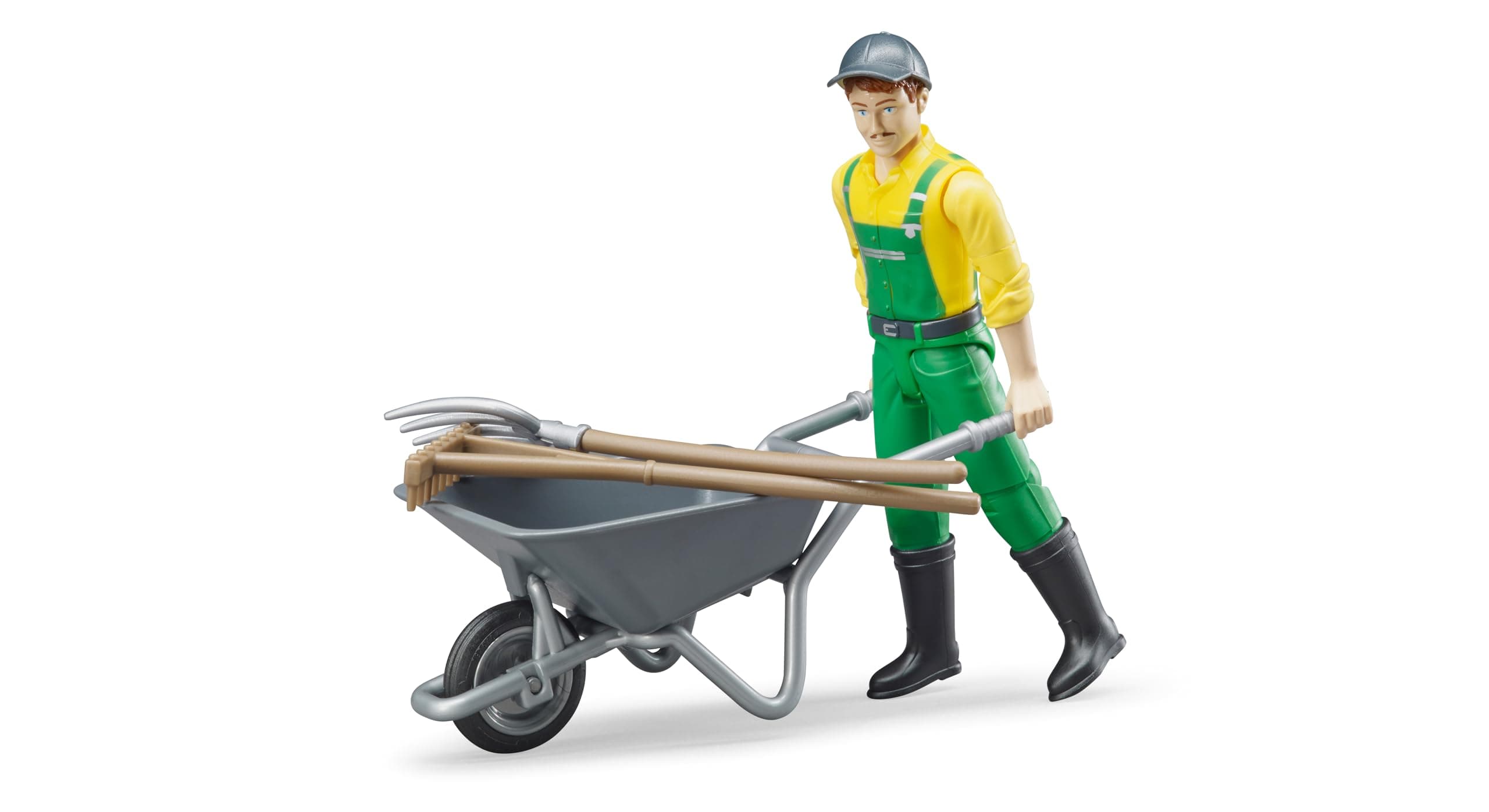 bruder 62610 - Figurenset Landwirt mit Zubehör - 1:16 Bauer, Spielzeugfigur, Mann, Mensch,… product image
