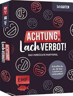 Card Game: LOL – Achtung Lachverbot! The Crazy Party Game. 5 Games in One Box: Jokes & Joke… product image
