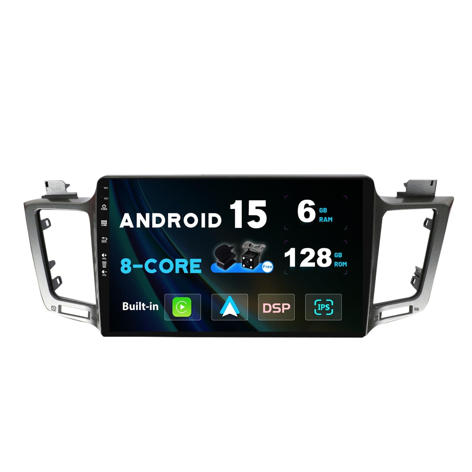 SXAUTO [6GB+128GB] Android 12 IPS Autoradio Per Toyota RAV4 (2013-2018) - Senza fili… product image