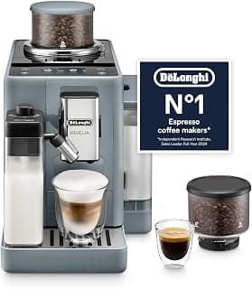 Delonghi Rivelia EXAM440.55.G, Fully Automatic Coffee Machine with LatteCrema Hot, Automatic… product image