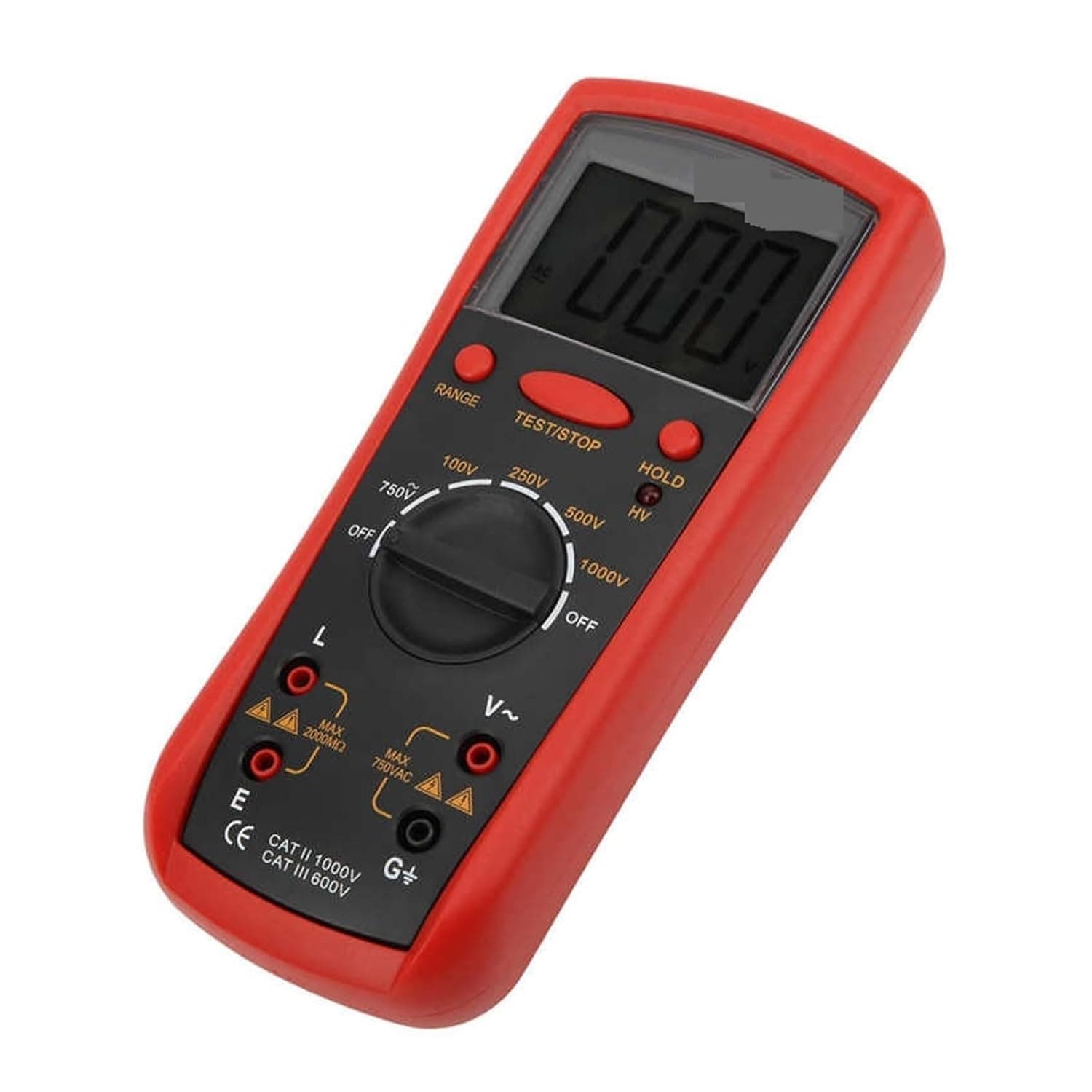 Megger-Tester, Isolationswiderstandsmessgerät Digitales Megohmmeter mit LCD-Display Ohmmeter… product image