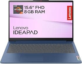 IdeaPad Slim 3 Laptop | 15.6 inch FHD Display | AMD Ryzen 3 7330U | 512GB SSD | 8GB RAM | AMD… product image