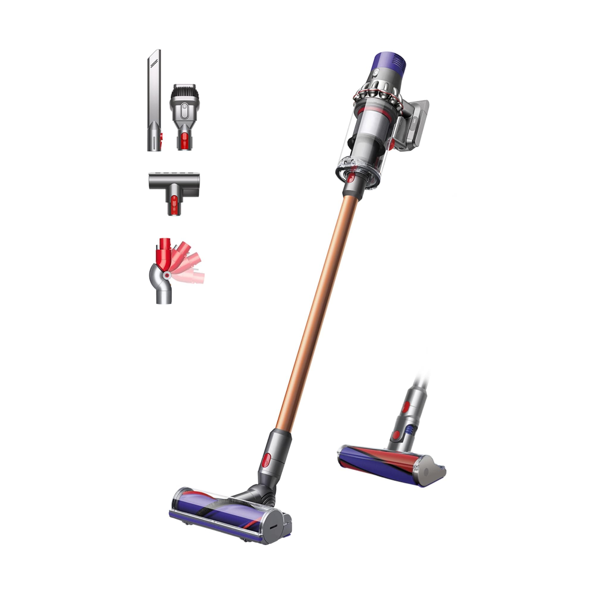 Dyson Cyclone V10 Absolute cordless vacuum cleaner, 150 AW, 60min runtime, Hair de-tangling… product image
