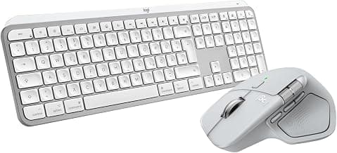 MX Master 4 for Mac, Ergonomic Bluetooth Mouse with Advanced Performance Haptic Feedback,… product image