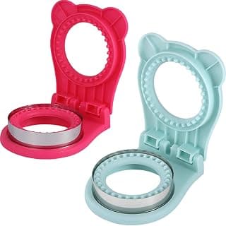Sandwich Cutter and Sealer，Uncrustable Sandwich Maker for Peanut Butter Jelly, Bread, Pancakes… product image