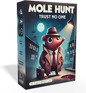 Mole Hunt - Traitors Style Party Game, Hidden Roles, Social Bluffing for Friends and Family,… product image