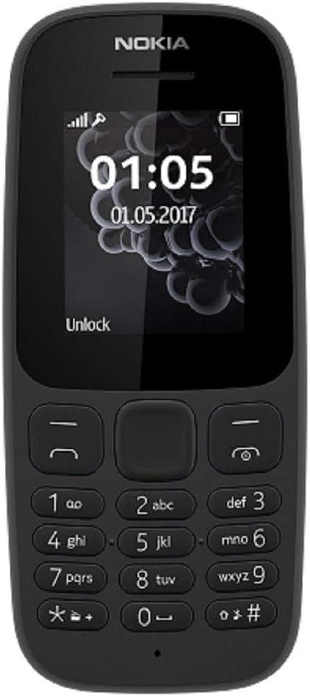 Nokia 105 Single SIM Mobile Phone (2017 Edition) - Black product image