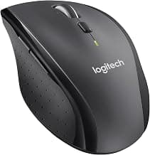 M705 Marathon wireless mouse, 2.4 GHz connection via Unifying USB receiver, 1000 DPI laser… product image