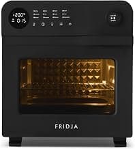 Fridja f66 Super Oven Compact Digital Air Fryer Oven Stainless Steel 15L product image