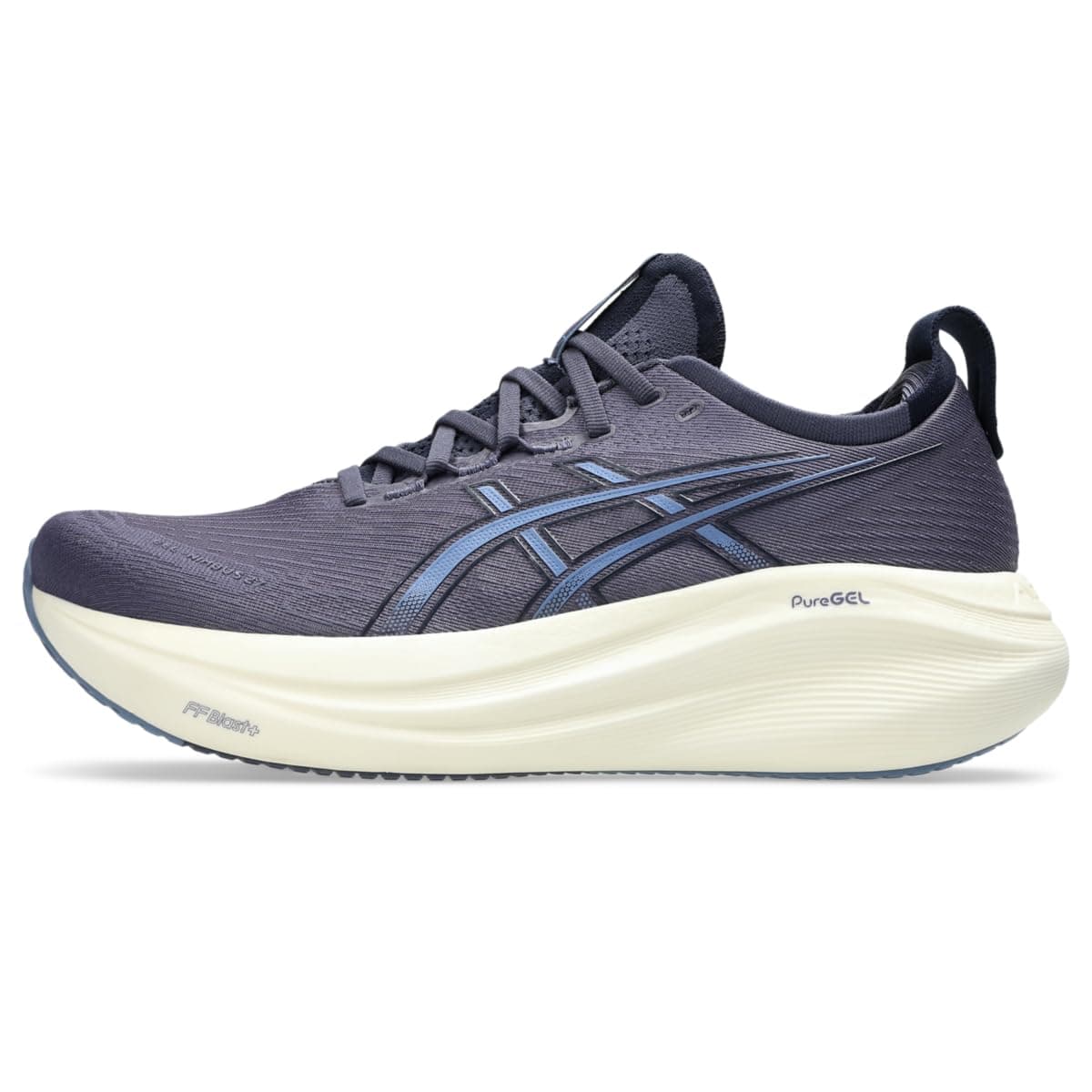 ASICS Men's Gel-Nimbus 27 Running Shoe, Indigo Fog/Denim Blue, 47 EU product image