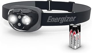 Vision HD+ 360 Lumen Adjustable Head Torch, Midnight Black, Water Resistant Headlamp, Bright… product image