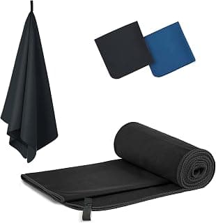 Lepat Microfibre towel, Ultra Lightweight Gym Towel, Super Absorbent Compact Camping Towel,… product image