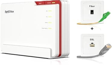 AVM FRITZ!Box 5690 Pro Wi-Fi 7 Triband Router, Fibre Optic & DSL | For DSL, AON & GPON… product image
