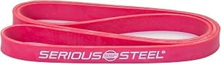 Serious Steel Fitness Bandes d'entraînement de résistance rouges de 81,3 cm (idéales pour les… product image