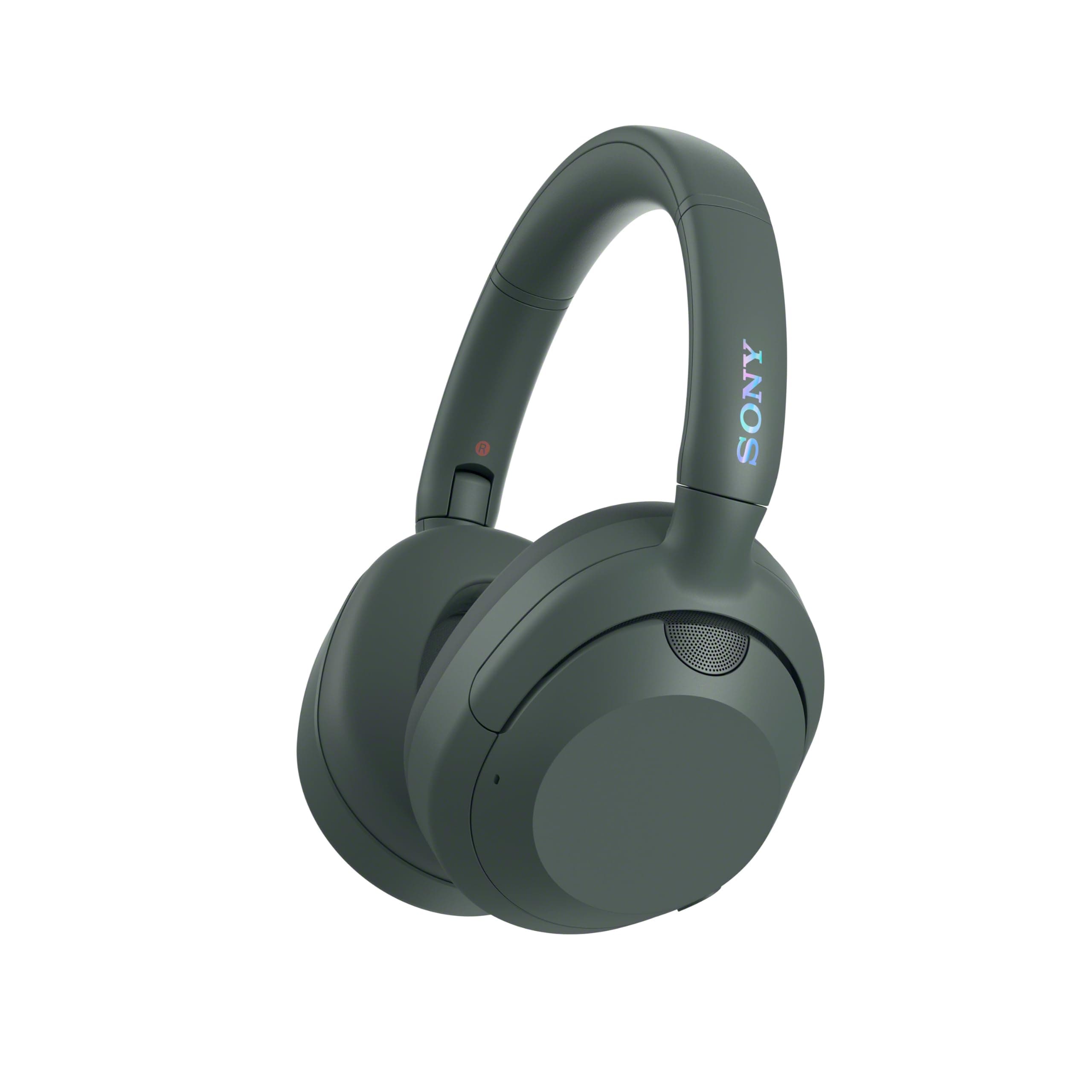 Sony ULT WEAR Wireless Headphones with Noise Cancelling, ULT Power Sound, Ultimate Deep Bass, Same Processor as WH-1000XM5, Clear Calls, 30 Hours Battery Life, iOS and Android - Forest Grey product image