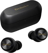 Technics EAH-AZ100E-K Wireless Earbuds with Noise Cancelling, Multipoint Bluetooth, Voice… product image