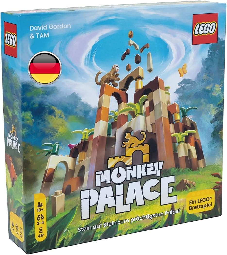 Asmodee, Monkey Palace: EIN LEGO Brettspiel, Familienspiel, Deutsch product image