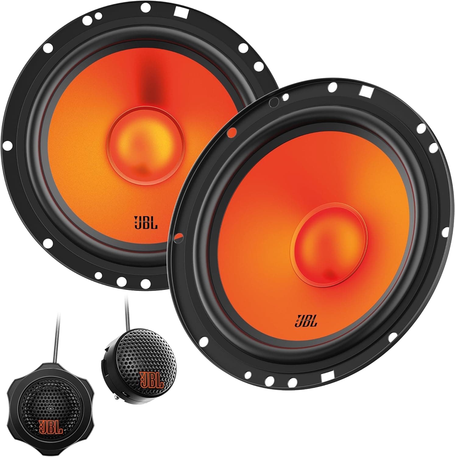 JBL Stage1 62CF GEN2 6.5" (165 mm) Component Car Speakers delivering 80W RMS and 640W Peak… product image