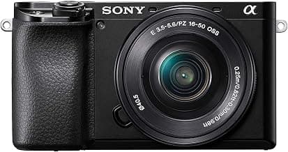 Alpha 6100 | APS-C Mirrorless Camera with Sony 16-50 mm f/3.5-5.6 Power Zoom Lens ( Fast 0.02s… product image