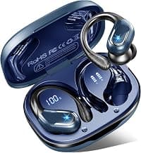 Wireless Earbuds Sport, 2026 Rulefiss 75Hrs Bluetooth 5.4 Headphones HiFi Stereo Ear Buds, 4… product image