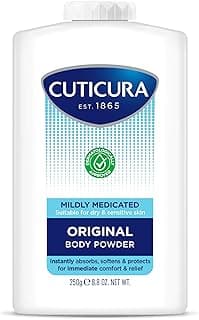 Mildly Medicated Body Powder 250g | Personal Hygiene | Sweat Control | Chafing & Friction… product image
