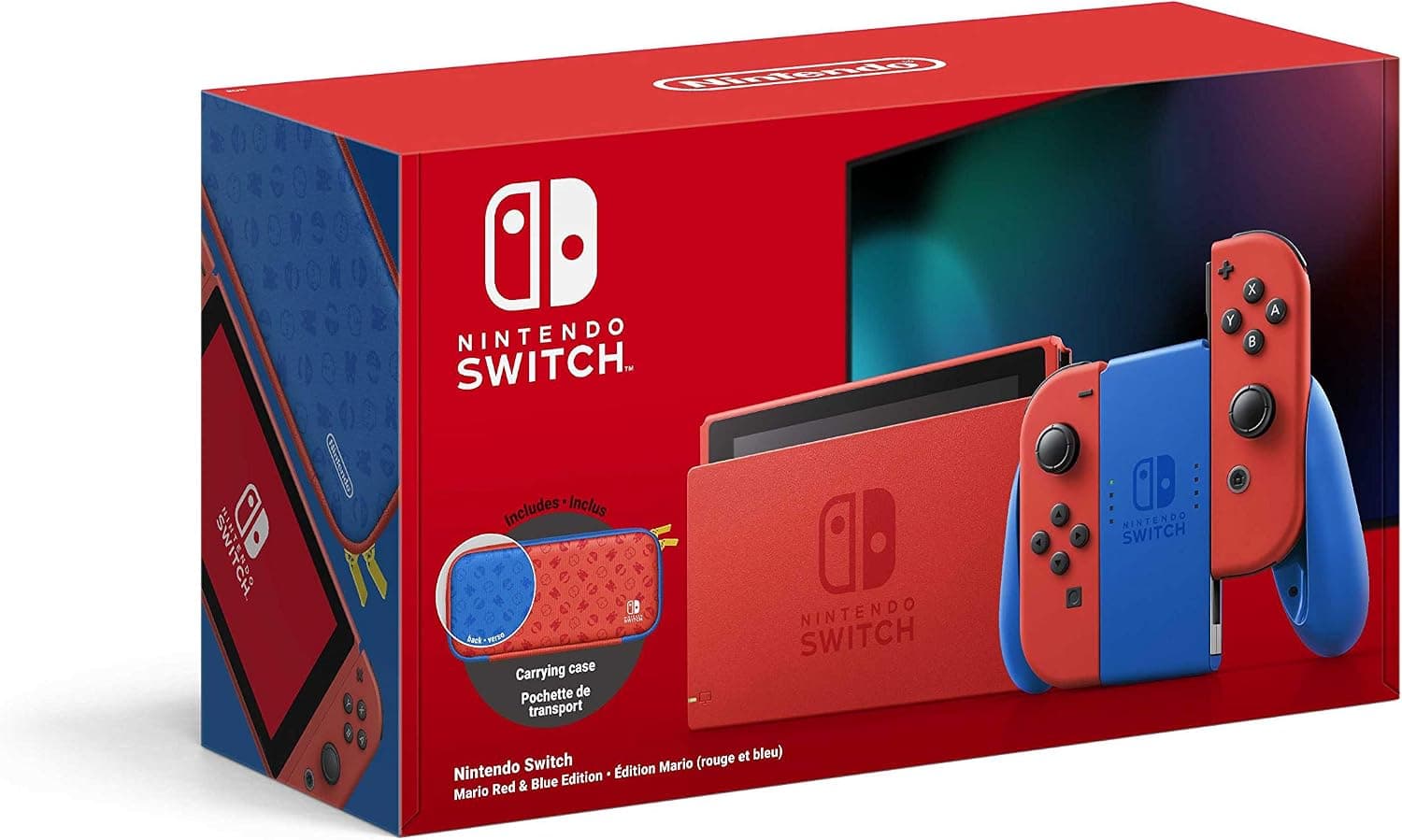 Nintendo Switch Mario Red & Blue Edition console de jeux portables 15,8 cm (6.2") 32 Go Écran… product image