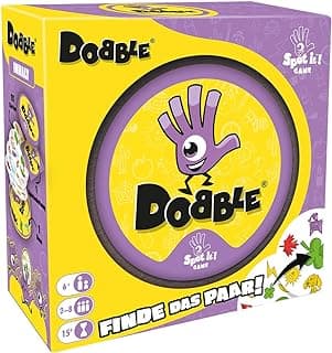 Asmodee, Dobble Classic (Eco-Sleeve), Fast-paced Family Game, German | Fast reaction game with… product image
