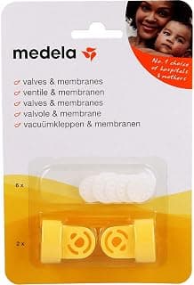 Medela Breast Pump Replacement Valves and Membranes - Breast Pump Replacement Parts for Medela… product image