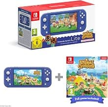 Nintendo Switch Lite (Blue) + Animal Crossing New Horizons product image