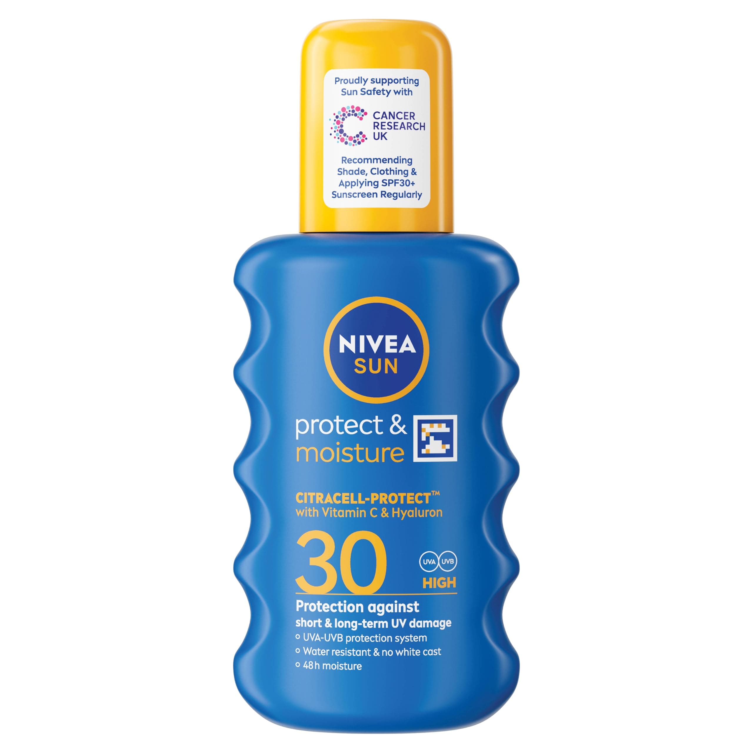 NIVEA SUN Protect & Moisture Sun Spray SPF 30 (200 ml), Moisturising Suncream Spray with SPF… product image