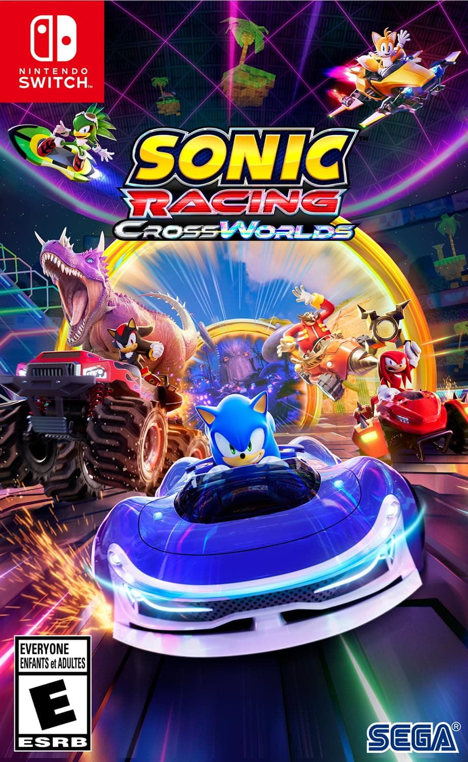 Sonic Racing: CrossWorlds Amazon Exclusive Edition - Nintendo Switch product image