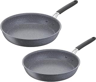 Lagostina Tempra Mineral Antihaft-Pfannen-Set aus Stahl und Aluminium mit… product image