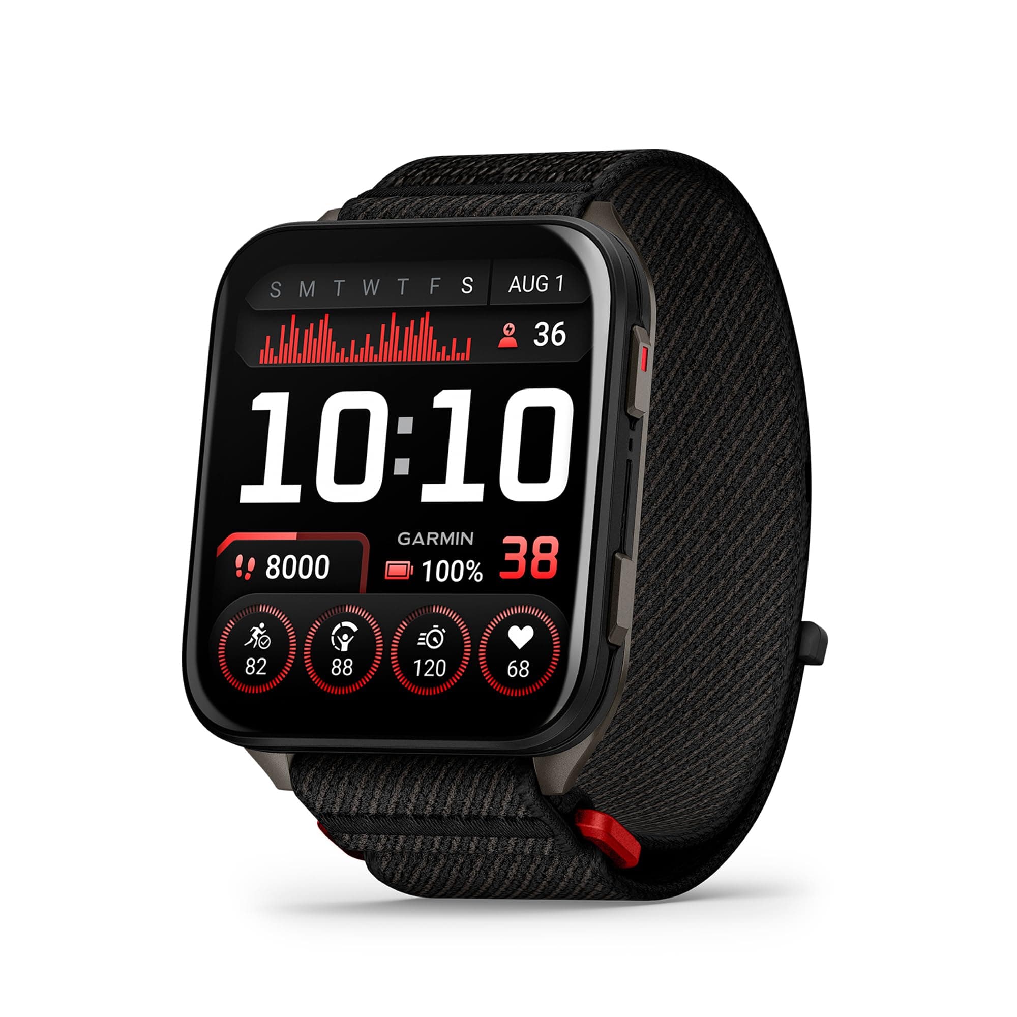 Garmin Venu X1, 51 mm, GPS-Fitness-Smartwatch, Schwarz product image